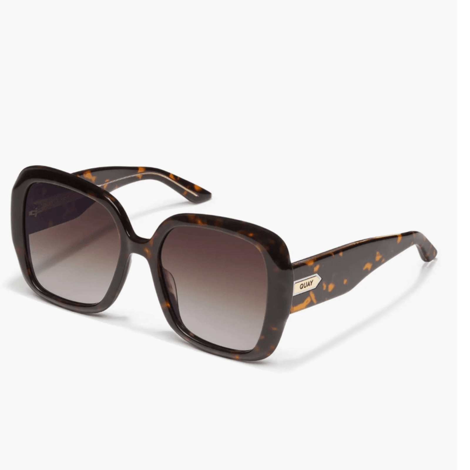 New! Rare Quay Australia Full Glam Tortoise Shell Sunglasses